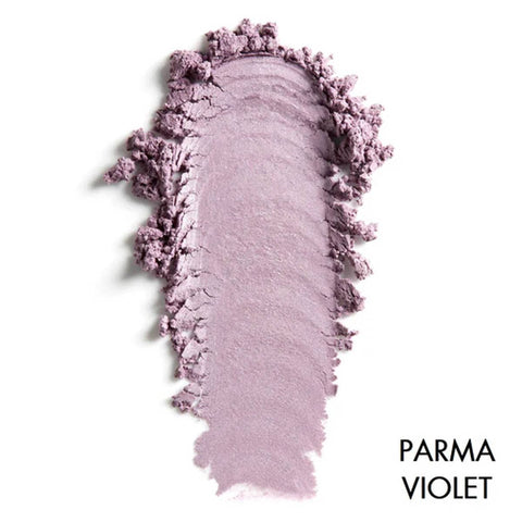 Parma violet 'pale shimmery purple' eye shadow swatch