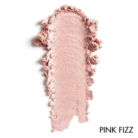 Pink fizz 'pale nude shimmery pink' eye shadow swatch
