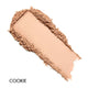Cosmetic powder sample labeled 'Cookie' on a white background