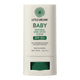 A white stick container of Little Urchin Baby Natural Zinc Stick Clear SPF 50+ with green text and a green cap window, shown on a plain white background.