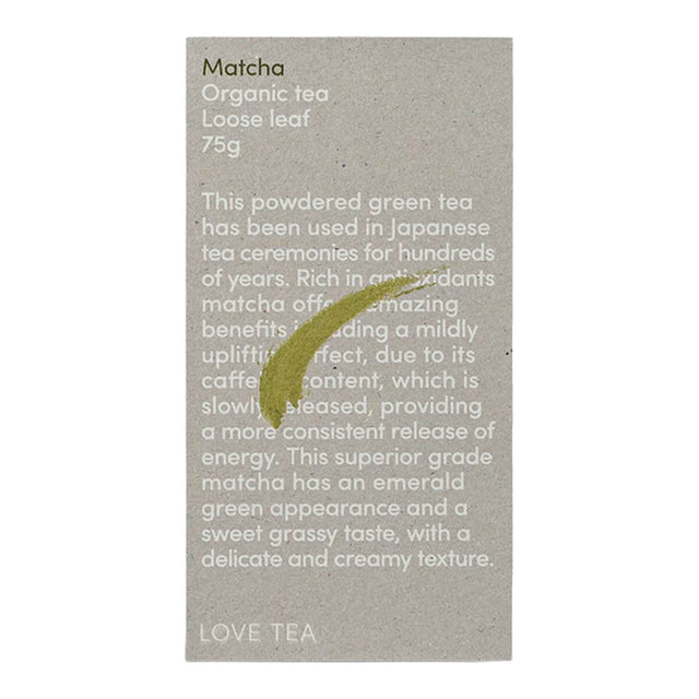 Love Tea Certified Organic Tea | Nourished Life AU