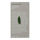 Moroccan Mint tea packaging with text and a mint leaf on a gray background.