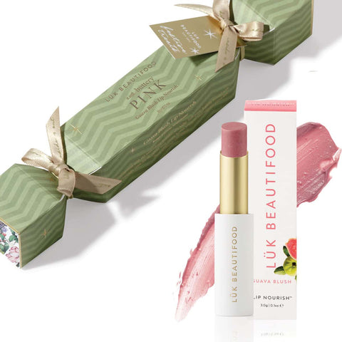 Luk Beautifood Bon Bon Blush Lip Nourish Guava Blush 3g. 