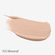 Foundation swatch labelled N3 Almond on a light grey background.