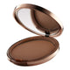 Compact Nude By Nature Pressed Matte Mineral Bronzer 10g with mirror on a white background.