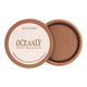 Oceanly plastic free eyeshadow - brown sugar shade with caramel tones on a white background.