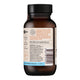 Brown supplement bottle with label on a white background