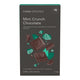 Pana Organic Mint Crunch Chocolate. Plant based and gluten free.