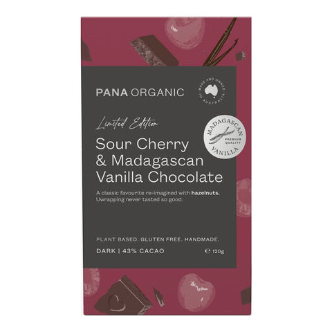 Sour Cherry & Madagascan Vanilla Chocolate