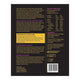Back of a Cacao Gold Ceremonial Single Origin Cacao Paste 225g packaging with nutritional information & usage instructions.