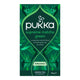 Pukka Supreme Matcha Green tea packaging on a white background.