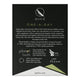 Back of Qsilica One-A-Day supplement packaging with branding and product details.