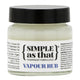 Jar of 'Simple as That' Vapour Rub with a black lid on a white background