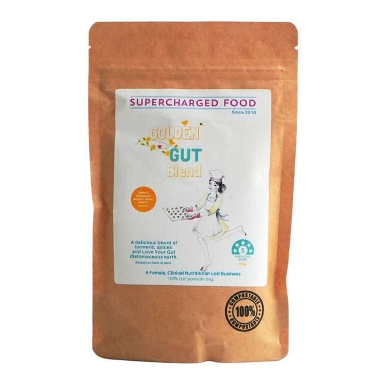 Supercharged Food Golden Gut Powder | Nourished Life AU