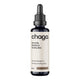 Bottle of chaga mushroom liquid extract with dropper on a white background. Immunity, resilience, healthy skin. Double strength.