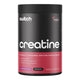 500g black and red container of switch nutrition creatine monohydrate powder on a white background