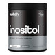 150g container of Switch Nutrition inositol powder on a white background. Unflavoured.
