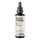 Bottle of lion's mane mushroom liquid extract with dropper on a white background. Memory, focus, mental clarity. Double strength.
