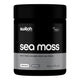 50g black container of Switch Nutrition sea moss on a white background. Unflavoured. 