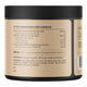 Back of saffron + rhodiola stress relief container with active ingredients listed