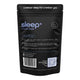 Black packaging of sleep+ mouth tape with text and a QR code on a white background.