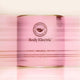 Pink canister labeled 'Body Electric' with a logo on a pink background.
