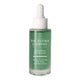 Green skincare dropper bottle from The Jojoba Company on a white background