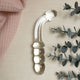 The Natural Love Company Tansy G Curve, a 7 inch glass dildo.