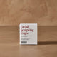 Box of Facial Sculpting Cups on a brown background.