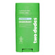 Two Dudes Coconut Rush Deodorant in a green roll-up stick. Aluminium & paraben free.