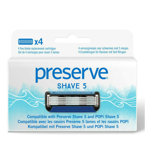 Replacement Razors Razor Replacement blades - 5 razors system – Nourished Life