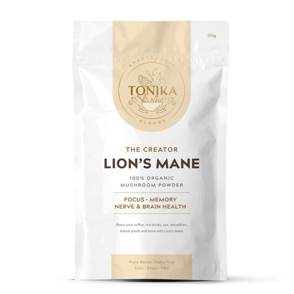 Organic Lion's Mane Mushroom Coffee Powder – Energy & Focus Boost, 226g Bag 6 thumbnail image