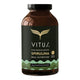 VITUS Spirulina 225g powder in a brown supplement bottle on a white background