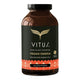 VITUS Vegan Omega 180g powder in a brown recyclable supplement bottle on a white background