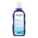 100ml blue glass bottle of Weleda One-Step Cleanser & Toner. 