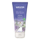 200ml tube of Weleda Relax Shower Cream - Lavender with an illustration of a woman picking lavender in a field.