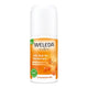 Weleda 24h Roll-On Deodorant with Sea Buckthorn on a white background