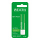 Weleda Skin Food Lip Stick 4.8g packaging on a white background.