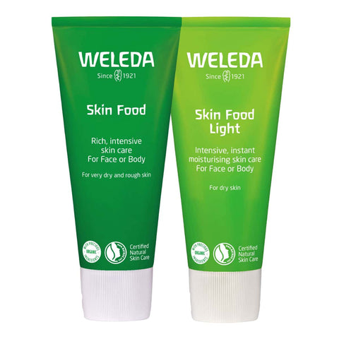 Weleda 'Skin Food' & 'Skin Food Light' products.